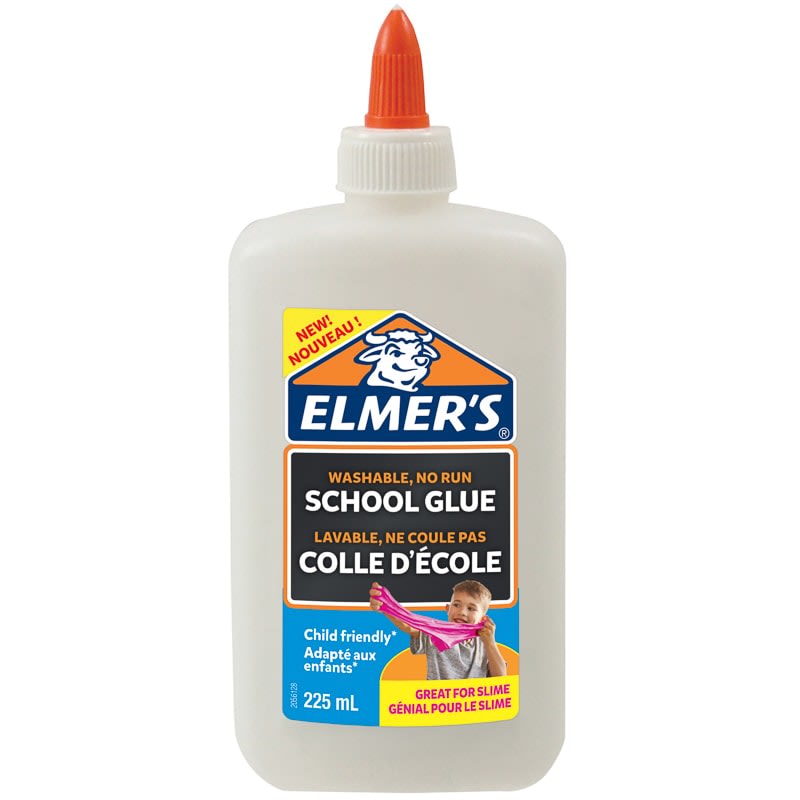 Bottle of Elmers washable school glue